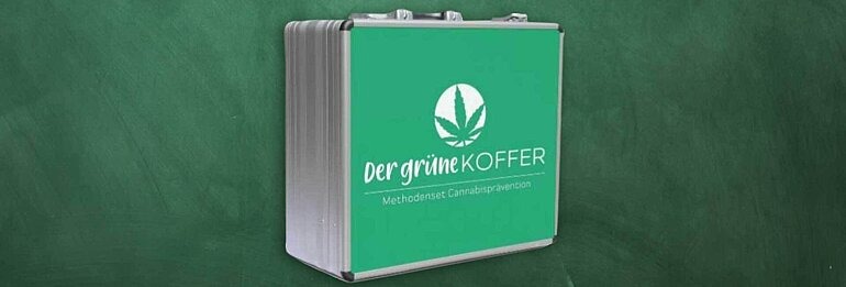 Eine Grafik für das Informationsangebot Grüner Koffer